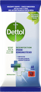 Dettol Desinfektion Hygiene-Reinigungstücher